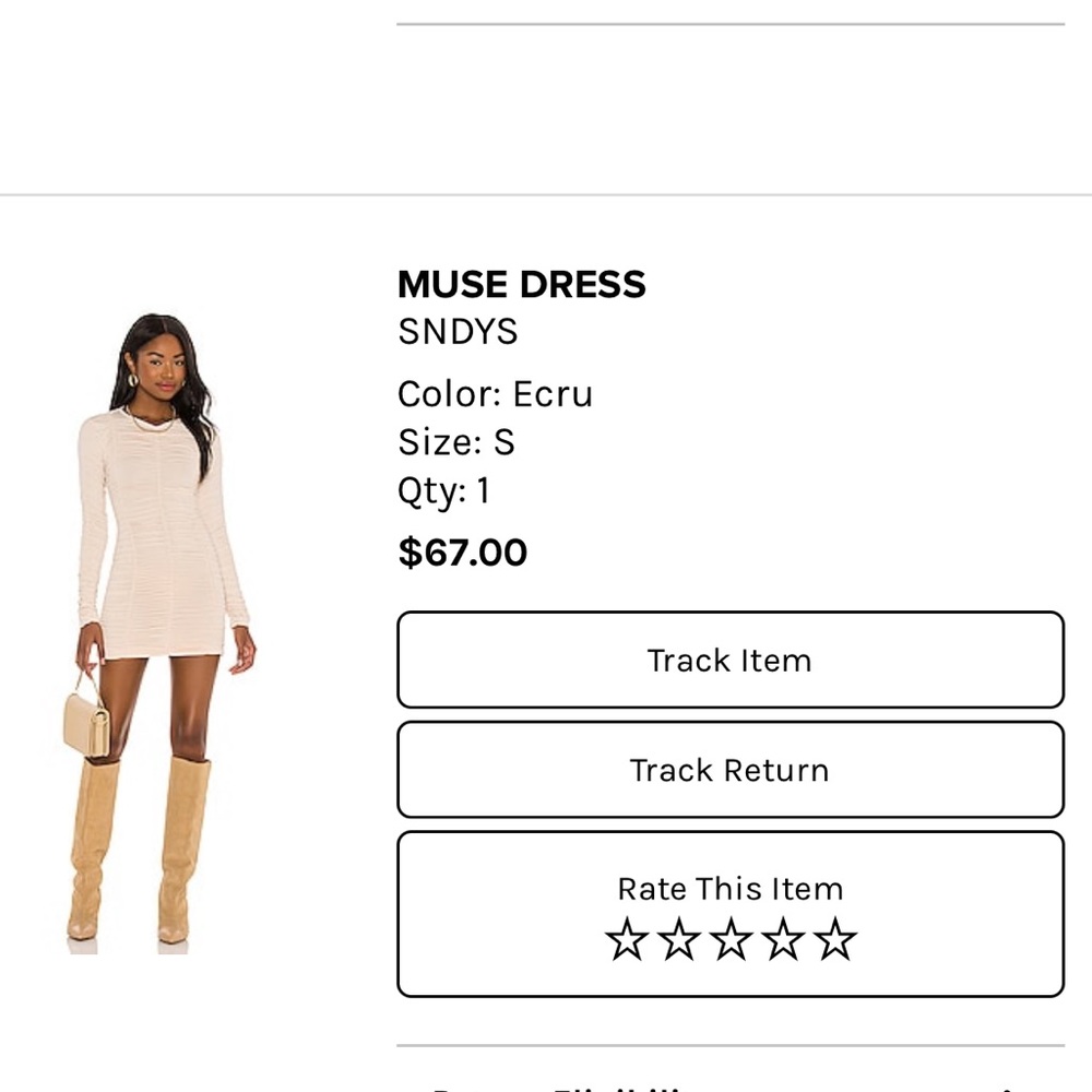 SNDYS dress from Revolve - never worn!